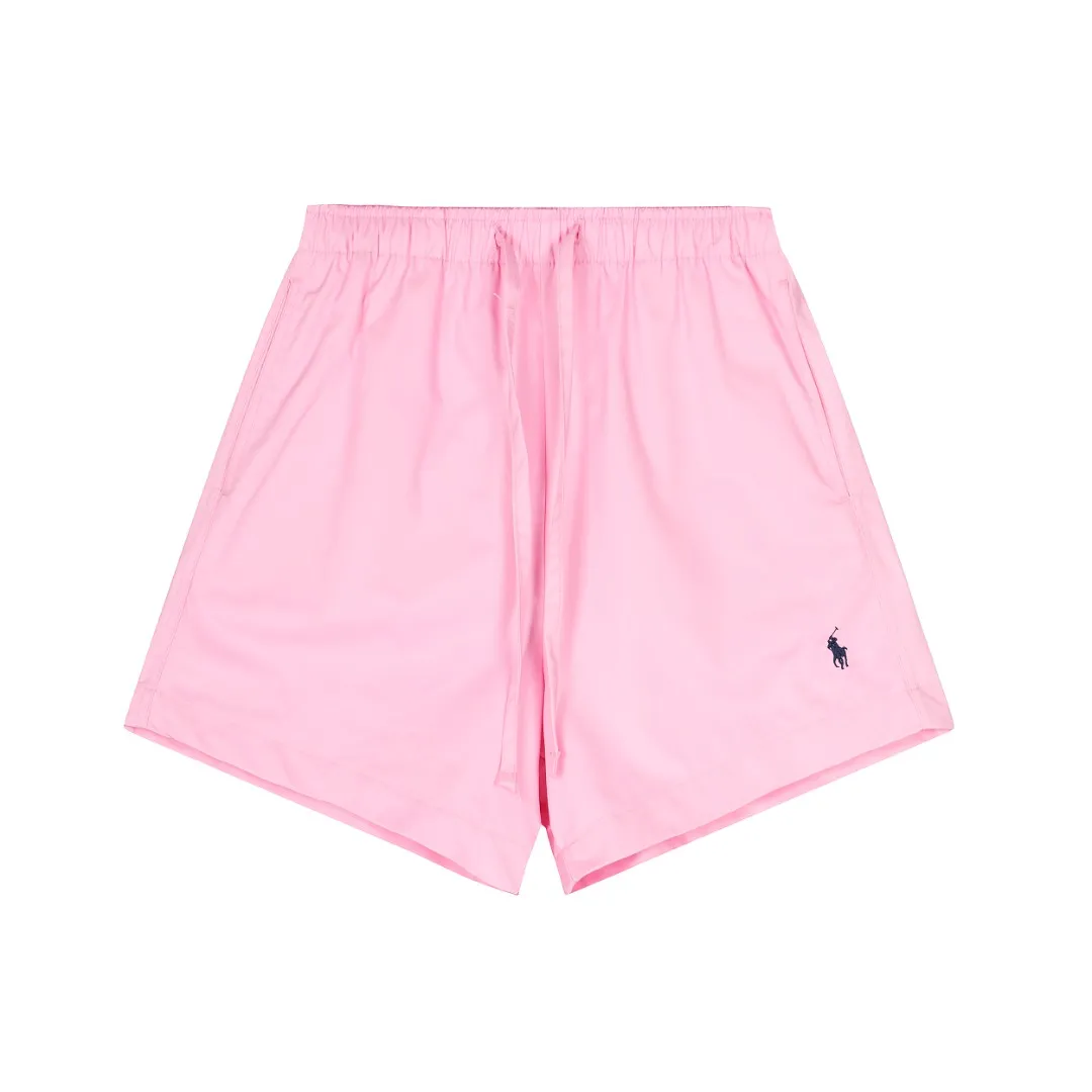 P166 💰 "Top quality" Style number: 1102# [Ralph Lauren Paul small label war horse basic classic shorts] ✅Ralph Lauren Ralph Lauren dopamine war horse small label outdoor shorts ✅Summer fresh, classic and versatile drawstring basic classic shorts ✅Lazy style must-have item The upper body has a fresh feeling ✅Nylon silk floss is smooth and soft, highly breathable and not stuffy ✅Specialized for platform live broadcast, wholesale entity, summer running volume ✅Simple and easy to match, light American style, super great ✅Standard for summer, small and sexy is YYDS, a must-have for petite girls. Size: S-L #Elastic waistline can be stretched. Color: Black, White, Light Blue, Off-white, Pink, Light Green, Khaki